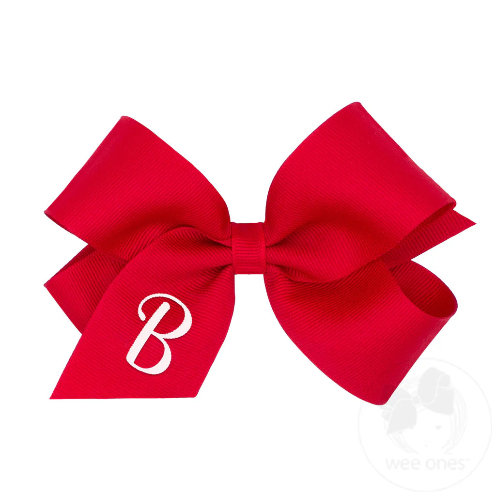 MEDIUM MONOGRAM GRO BOW