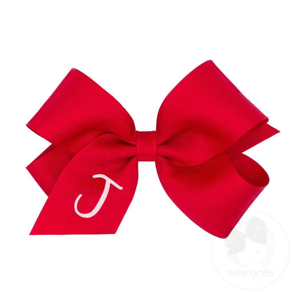 MEDIUM MONOGRAM GRO BOW