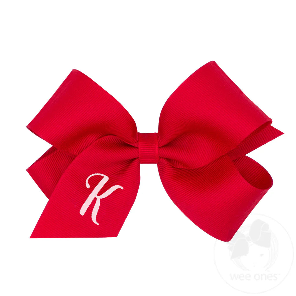MEDIUM MONOGRAM GRO BOW
