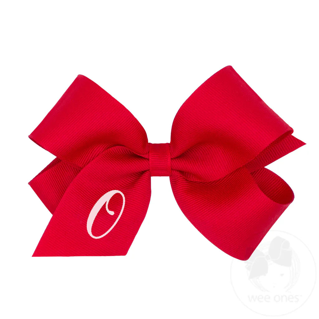 MEDIUM MONOGRAM GRO BOW