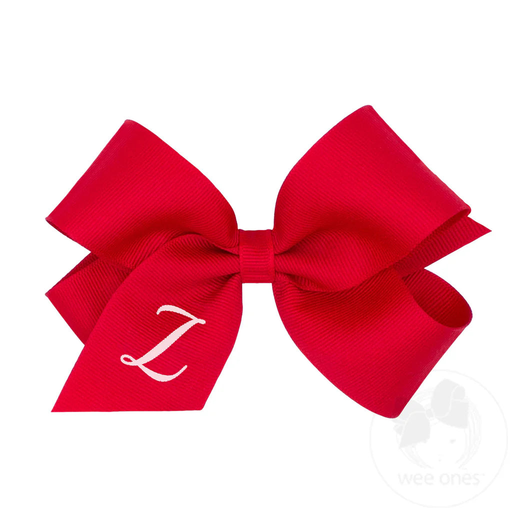 MEDIUM MONOGRAM GRO BOW