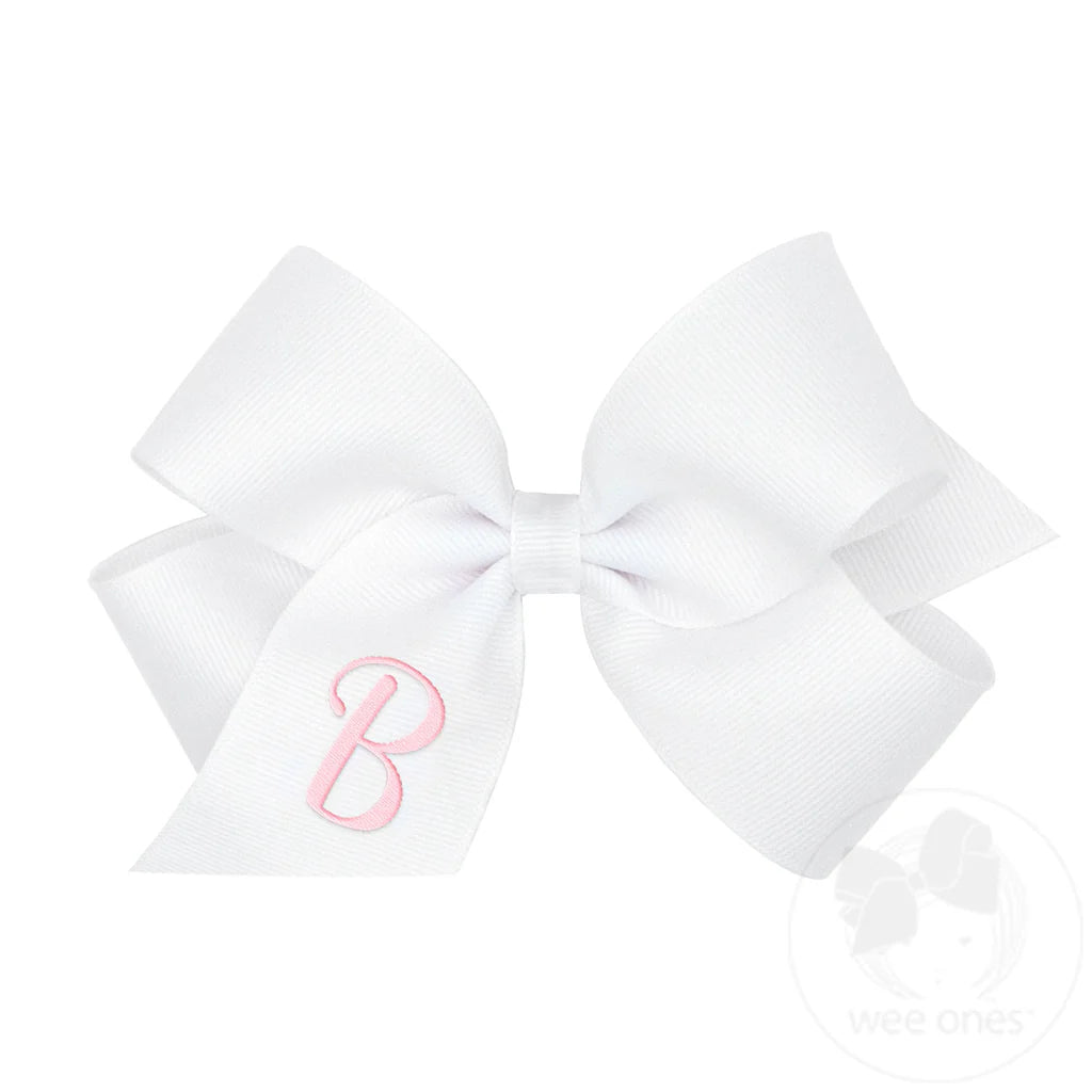 MEDIUM MONOGRAM GROSGRAIN