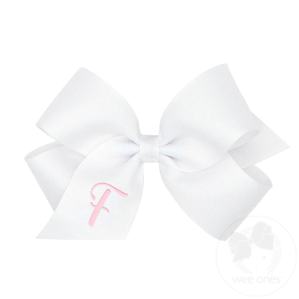 MEDIUM MONOGRAM GROSGRAIN