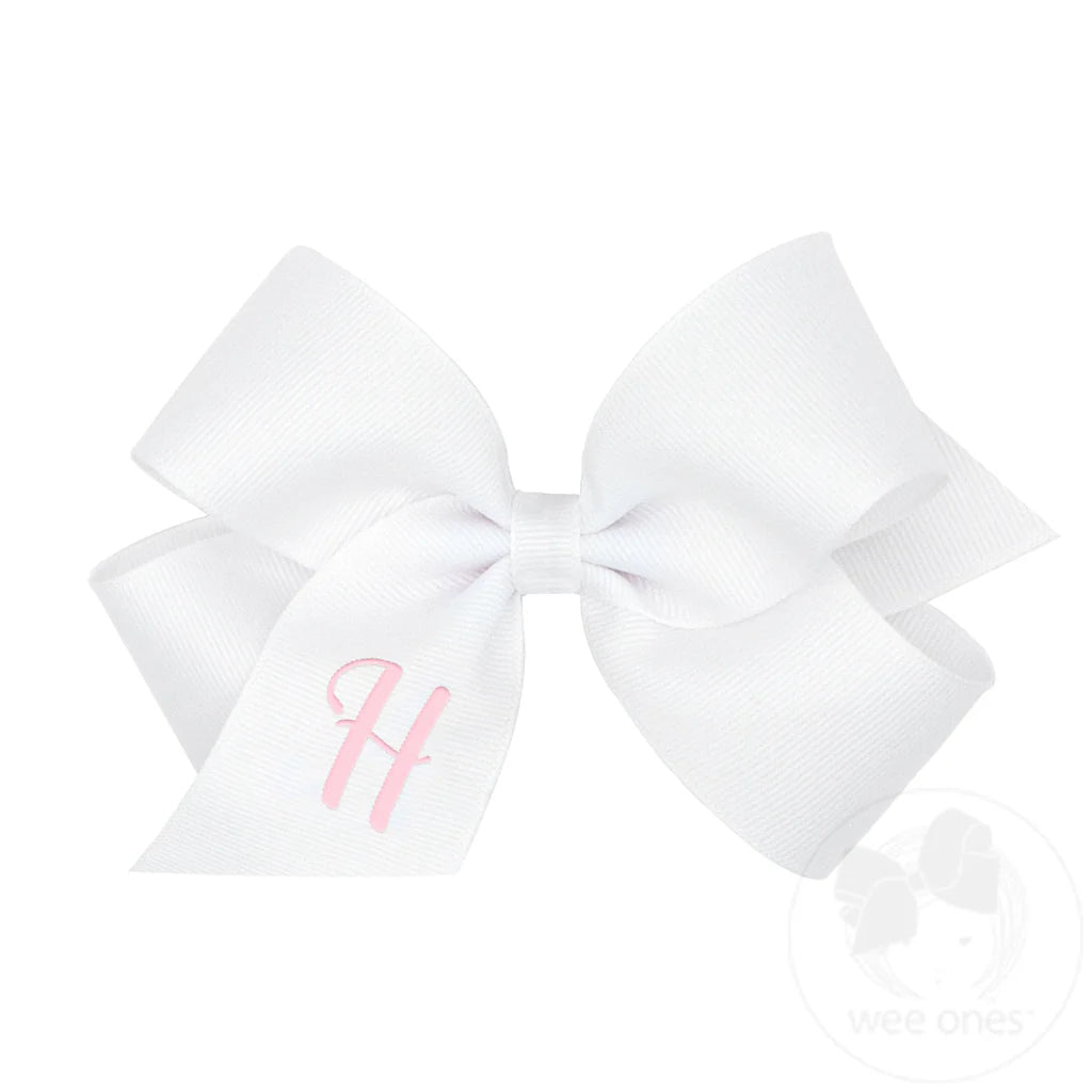 MEDIUM MONOGRAM GROSGRAIN