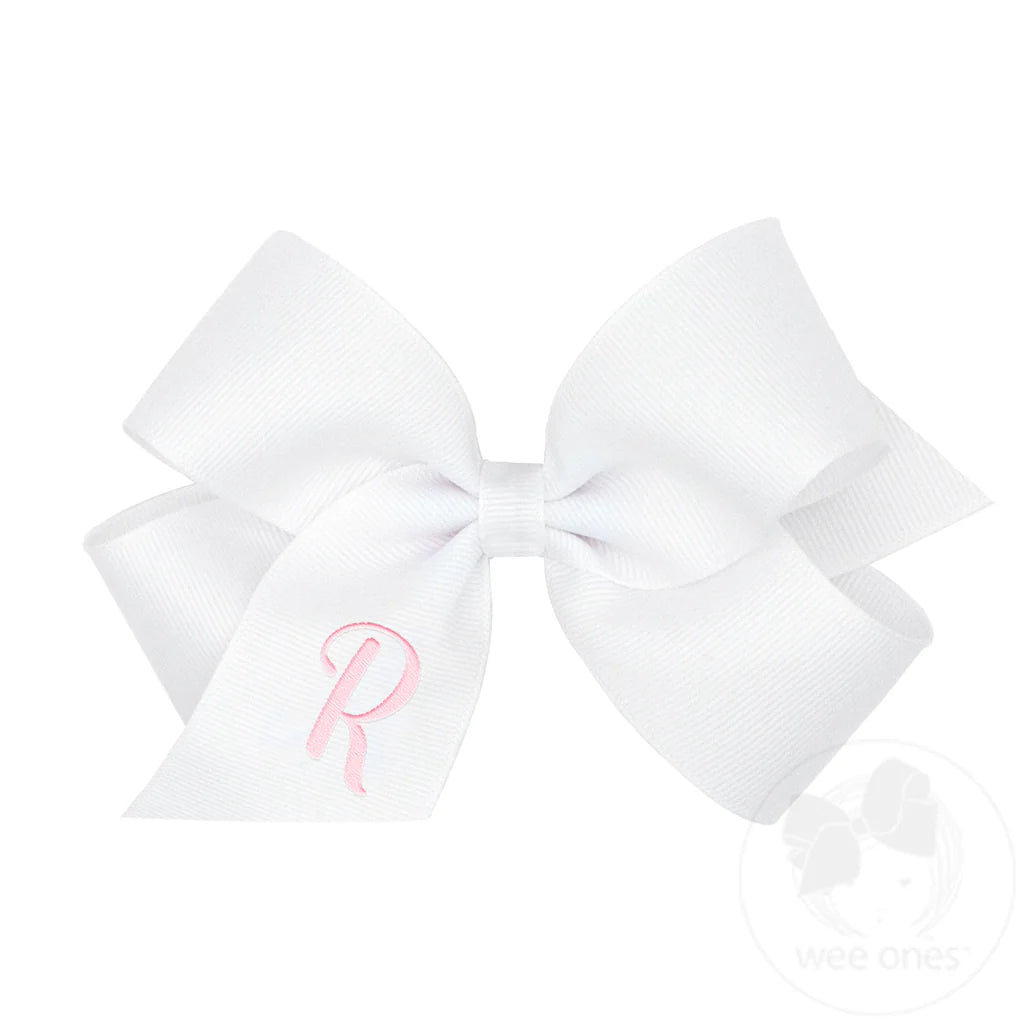 MEDIUM MONOGRAM GROSGRAIN
