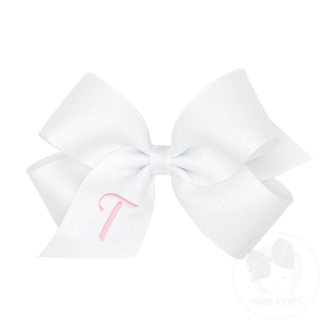 MEDIUM MONOGRAM GROSGRAIN