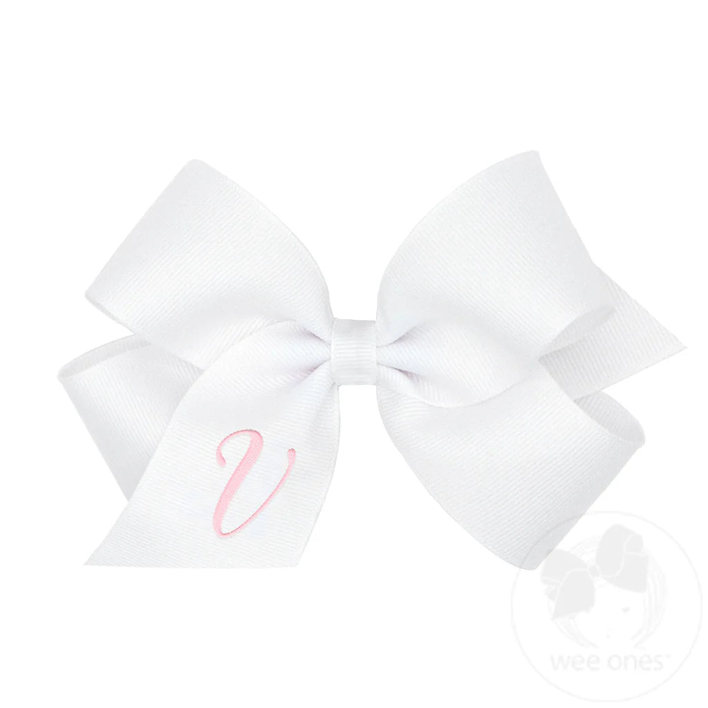 MEDIUM MONOGRAM GROSGRAIN