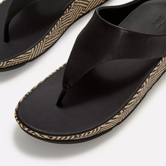 LULU LUX GRAPHIC-WEAVE LEATHER