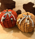 Handmade Crochet Boho Pumpkins