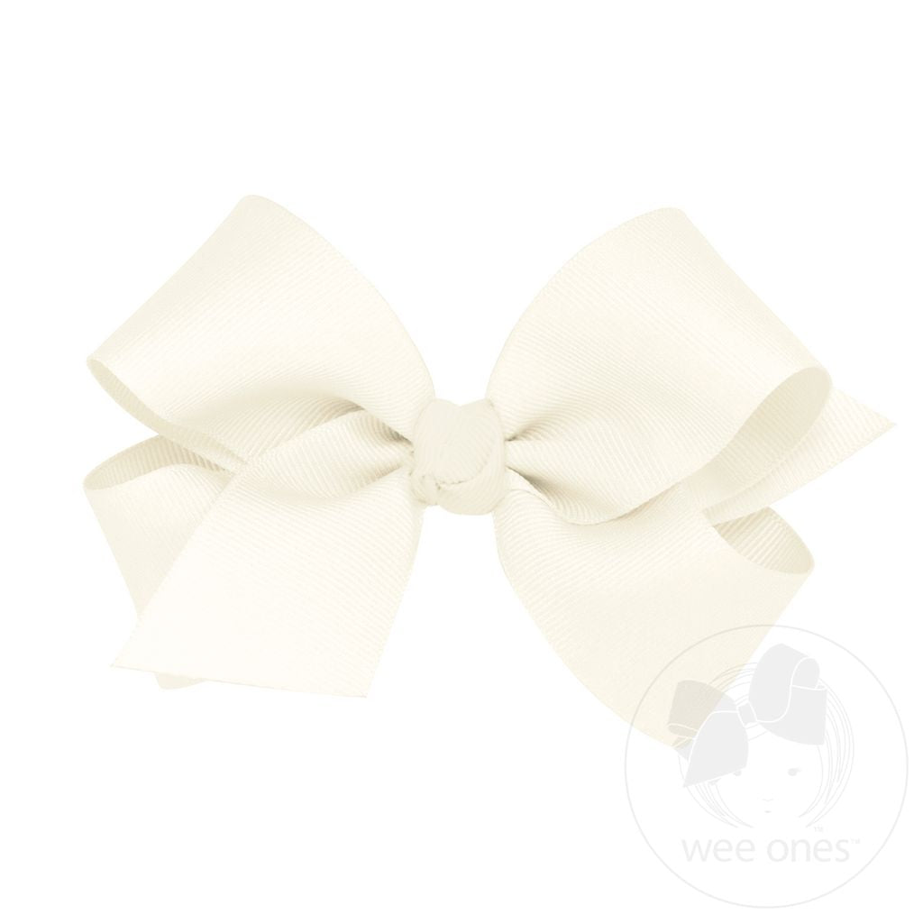MEDIUM CLASSIC GROSGRAIN BOW W/ KNOT