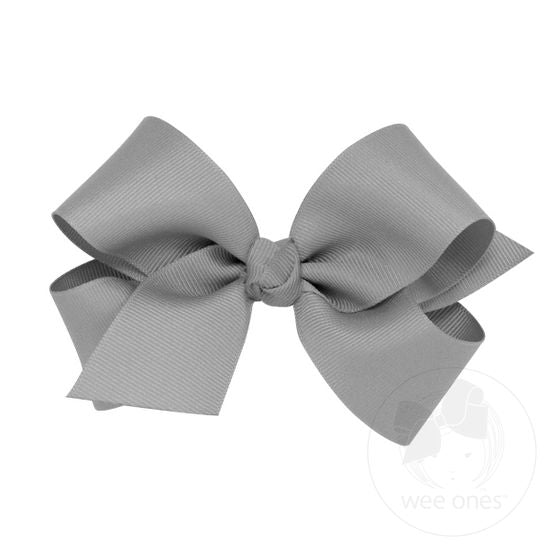 MEDIUM CLASSIC GROSGRAIN BOW W/ KNOT