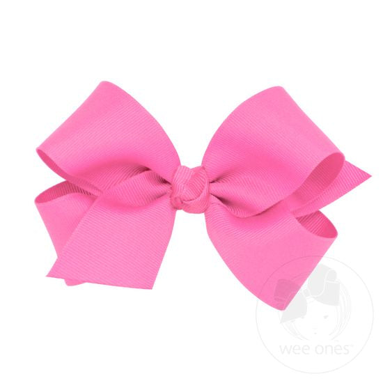 MEDIUM CLASSIC GROSGRAIN BOW W/ KNOT