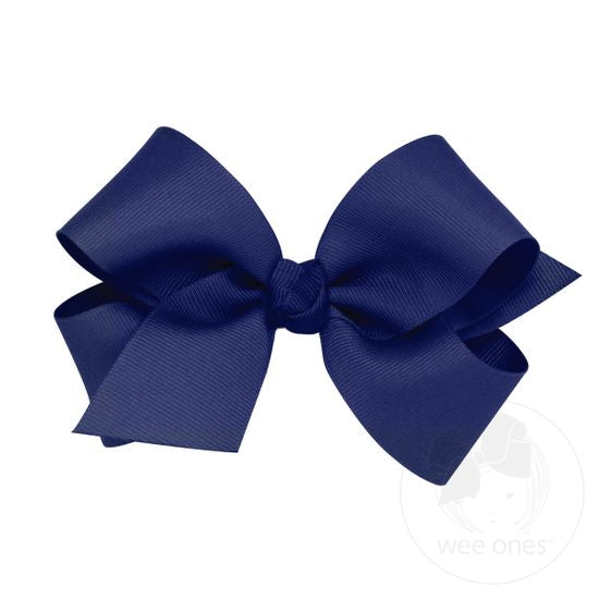 MEDIUM CLASSIC GROSGRAIN BOW W/ KNOT