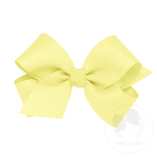 MEDIUM CLASSIC GROSGRAIN BOW W/ KNOT