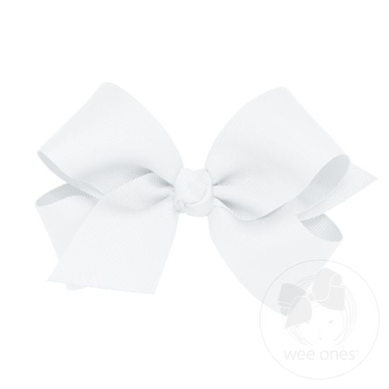 MEDIUM CLASSIC GROSGRAIN BOW W/ KNOT