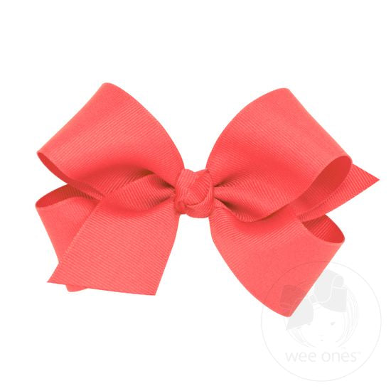 MEDIUM CLASSIC GROSGRAIN BOW W/ KNOT