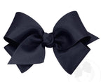 SMALL GROSGRAIN BOW W/ KNOT