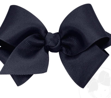 SMALL GROSGRAIN BOW W/ KNOT