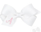 MINI MONOGRAM GROSGRAIN BOW