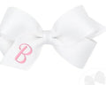 MINI MONOGRAM GROSGRAIN BOW