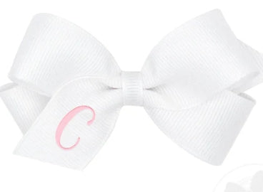 MINI MONOGRAM GROSGRAIN BOW