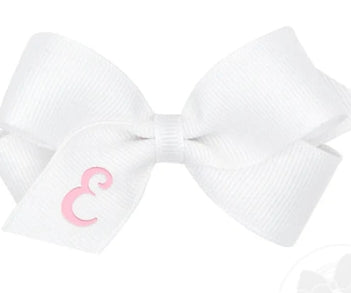 MINI MONOGRAM GROSGRAIN BOW