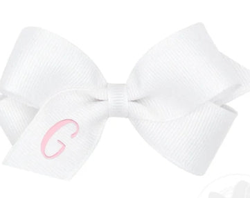 MINI MONOGRAM GROSGRAIN BOW