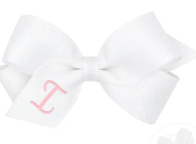 MINI MONOGRAM GROSGRAIN BOW