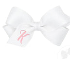 MINI MONOGRAM GROSGRAIN BOW