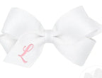 MINI MONOGRAM GROSGRAIN BOW