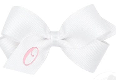 MINI MONOGRAM GROSGRAIN BOW