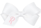 MINI MONOGRAM GROSGRAIN BOW