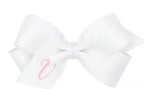MINI MONOGRAM GROSGRAIN BOW