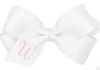 MINI MONOGRAM GROSGRAIN BOW