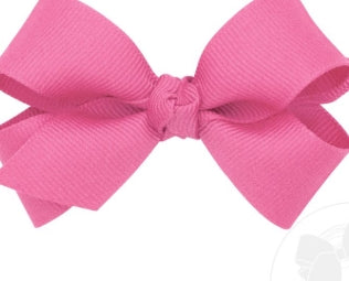 MINI GROSGRAIN BOW W/ KNOT