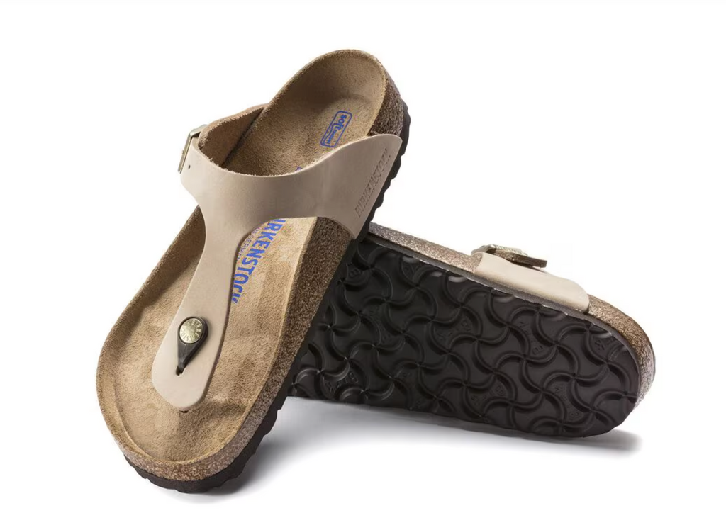 WOMEN'S GIZEH LEATHER SOFT FOOTBED