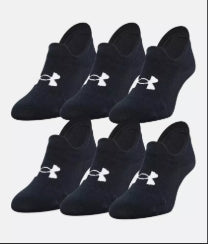 UA ESSENTIAL UNISEX 6-PACK SOCKS