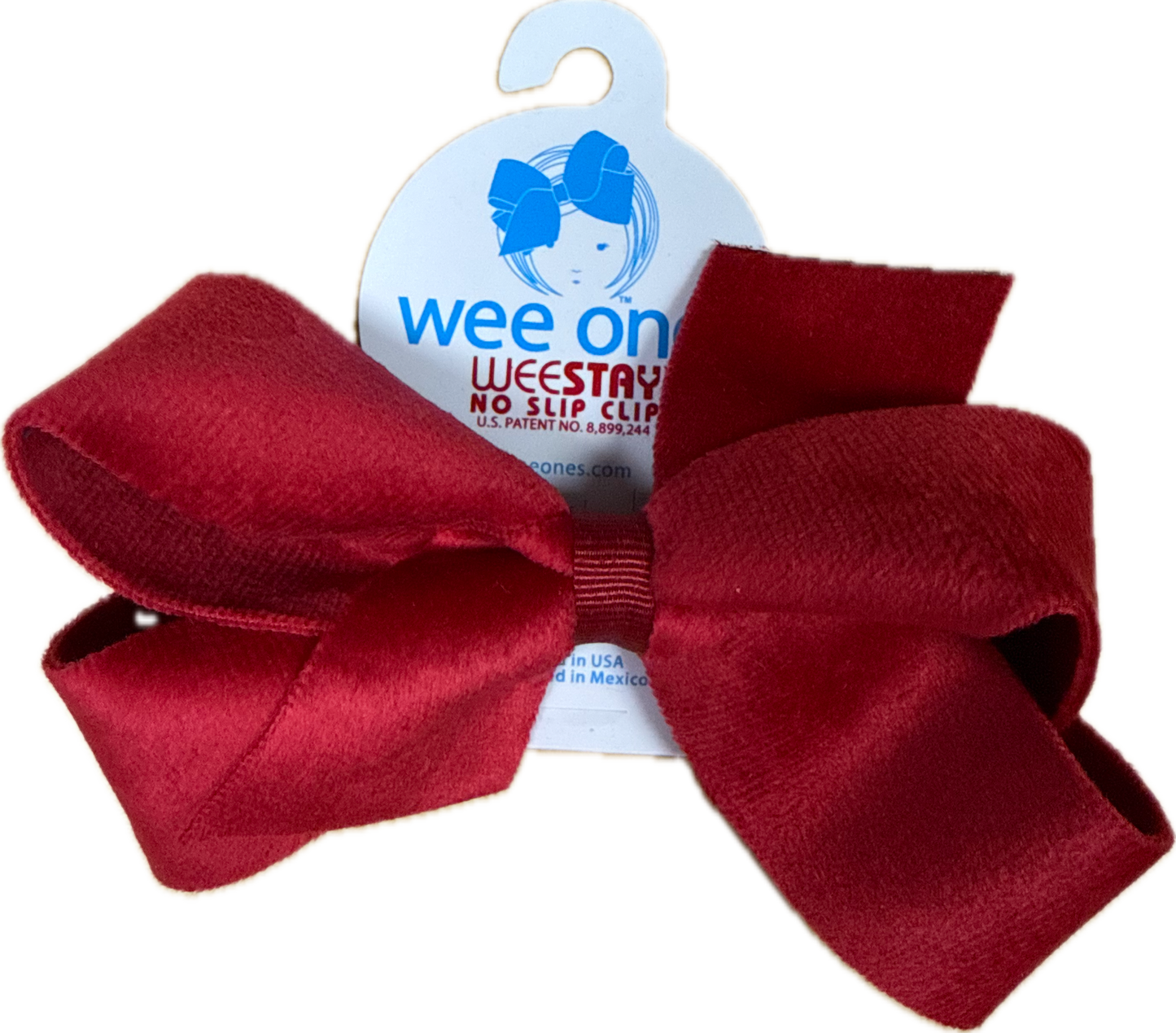 MEDIUM LUX VELVET BOW