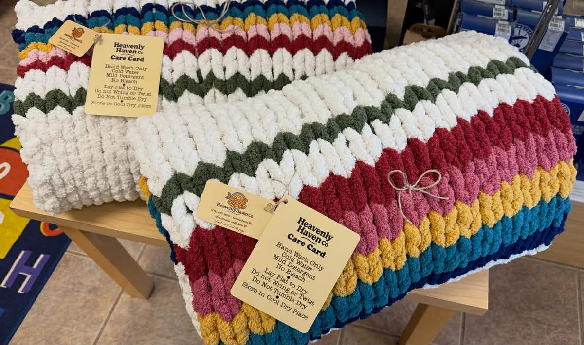 Handmade Beautiful Chunky Blanket