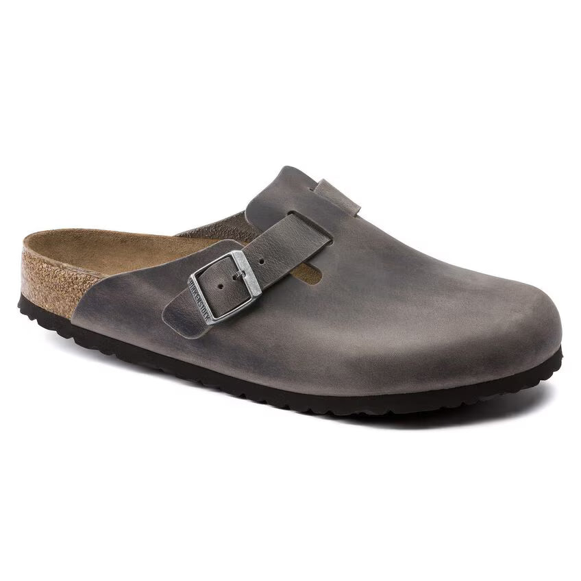 WOMEN'S BOSTON OILED LEATHER SOFT FOOTBED