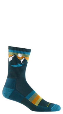 Men's Sunset Ridge Micro Crew Lightweight Hiking Socks